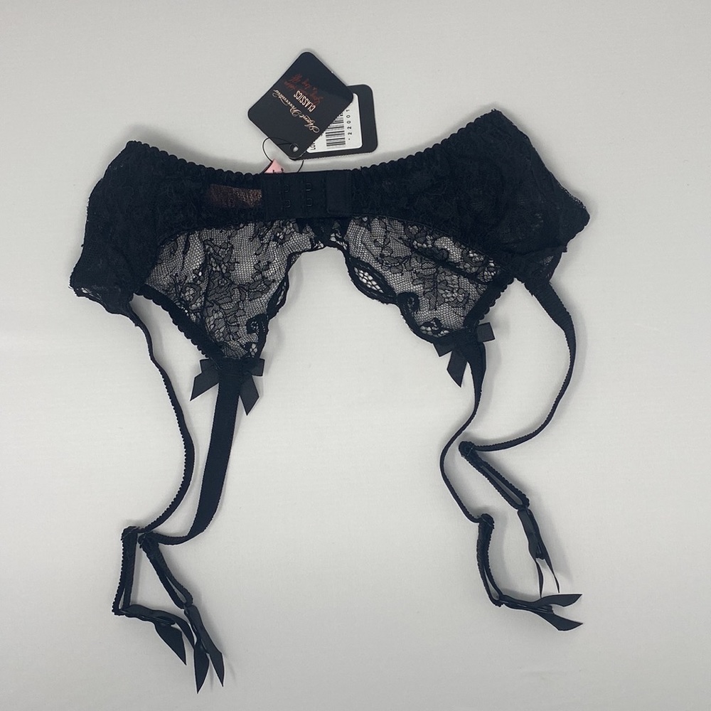 Agent Provocateur Love Black Suspender NWT - Picture 10 of 14